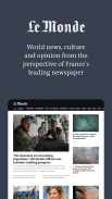 Le Monde, l'info en continu screenshot 0