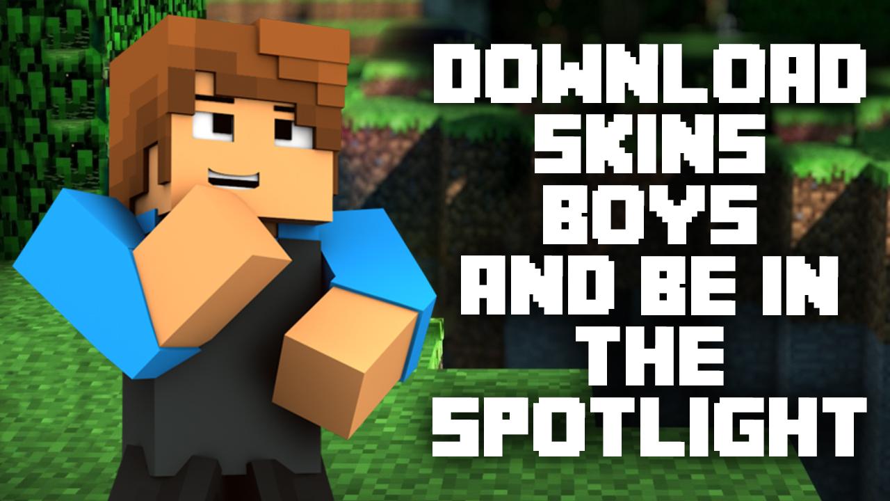 Boys Skins for Minecraft PE::Appstore for Android