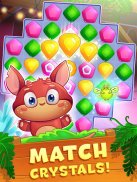 Crystal Crunch: New Match 3 Puzzle | Swap Gems screenshot 3