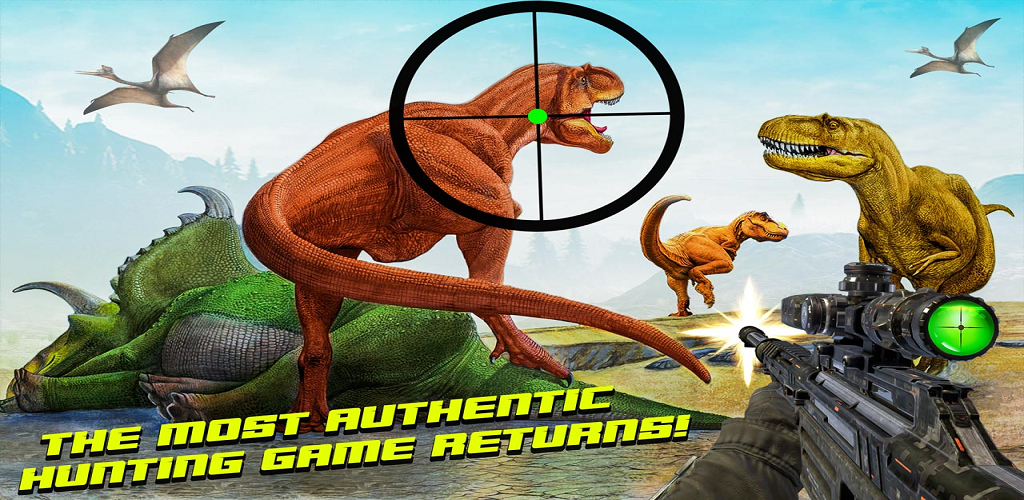 Dinosaur Shooting Games 3D for Android - Free App Download