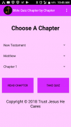 Bible Quiz Chapter By Chapter screenshot 0