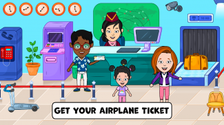 Sân bay của tôi: Trò chơi thị trấn cho trẻ em screenshot 4