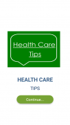 Health Care Tips in Hindi screenshot 0