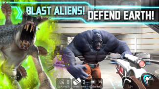 MIB: Galaxy Defenders Free 3D Alien Gun Shooter screenshot 2