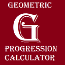 Geometric Progression Calculator Icon