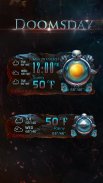 Doomsday Weather Widget Theme screenshot 1