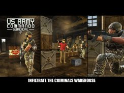US FPS Commando Gun Games 3D screenshot 5