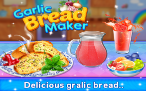 Garlic Bread Cooking Game screenshot 1