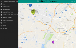 Mobile Guide of VŠB-TU Ostrava screenshot 1