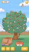 Cat Flower Tree: Cute cat collecting relaxing game screenshot 0