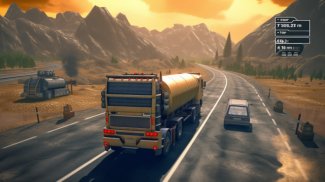 Oil Cargo Transport Truck Game screenshot 7