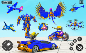 Police Dino Robot Car Games screenshot 4