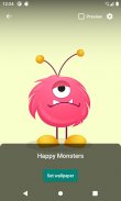 Happy Monsters Live Wallpaper screenshot 0