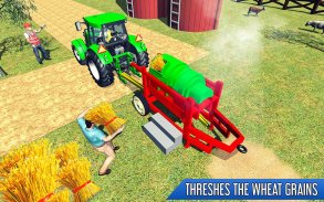 Tractor Thresher Simulator 2019: Farming Games screenshot 5