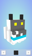 Blocky Coloring Book 3D screenshot 0