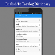 English To Tagalog Dictionary screenshot 6