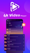 4k Video Player screenshot 1