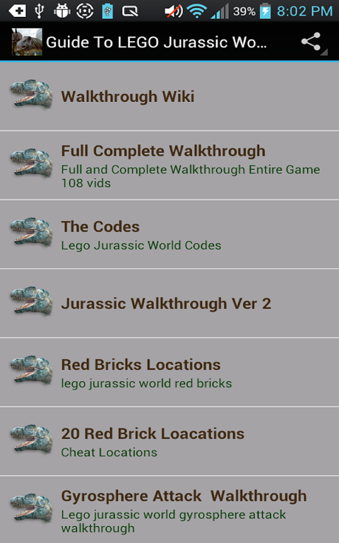 Download do APK de FREE LEGO Jurassic World Guide para Android