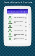 MS Excel Formula Function Shortcut Offline app screenshot 7