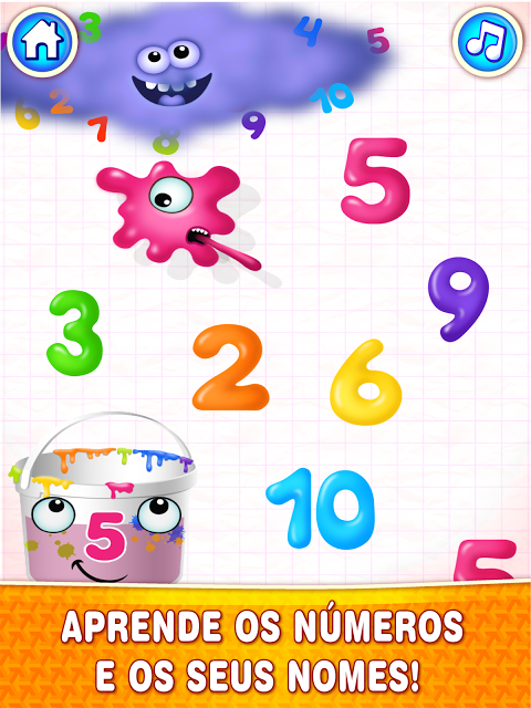 Infantis Jogos de aprendizagem! Educação infantil!::Appstore  for Android