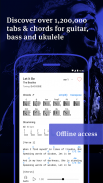 Ultimate Guitar: guitarra accordes & Tabs screenshot 0