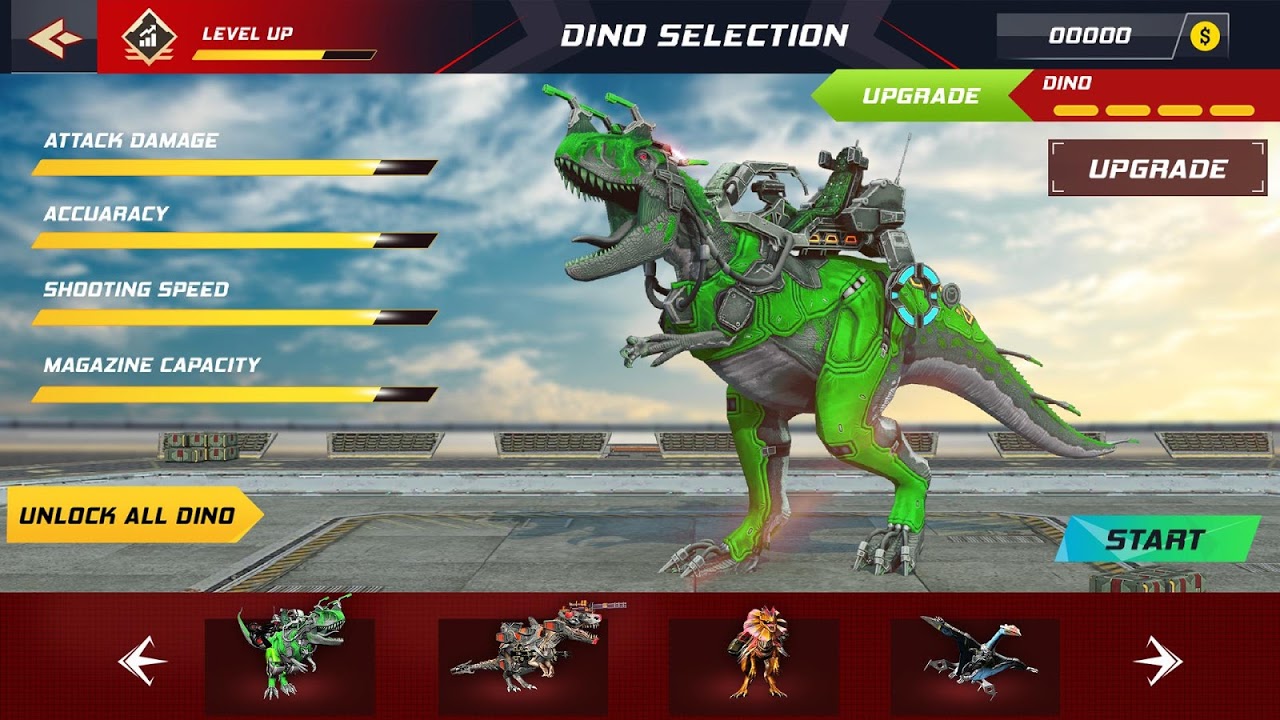 T-rex Dinosaur War - APK Download for Android