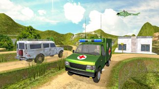 Military Ambulance Simulator: Army Rescue Bus 2021 screenshot 3