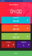 Tabata (HIIT) timer screenshot 0