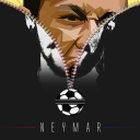 Neymar Lock Screen Zipper