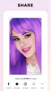 Fabby Look — hair color changer & style effects screenshot 1