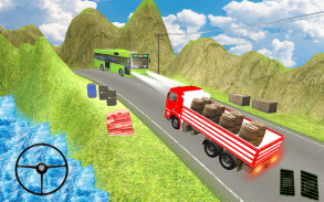 Mud Driving Simulation Cargo Truck 3d: Truck Games screenshot 1