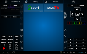 Smart TV Remote screenshot 1