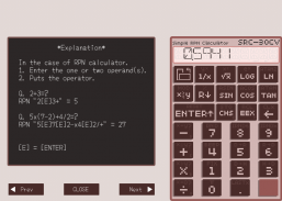 Simple RPN Calculator SRC-30CV screenshot 0