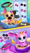 Kiki & Fifi Pet Friends - Virtual Cat & Dog Care screenshot 1