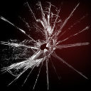 Cracked Screen Live Wallpaper Icon