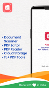 PDF Editor & Scanner by Kaagaz screenshot 1