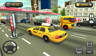 Taxi driving Simulator 2020-Taxi Sim Driving Games screenshot 2