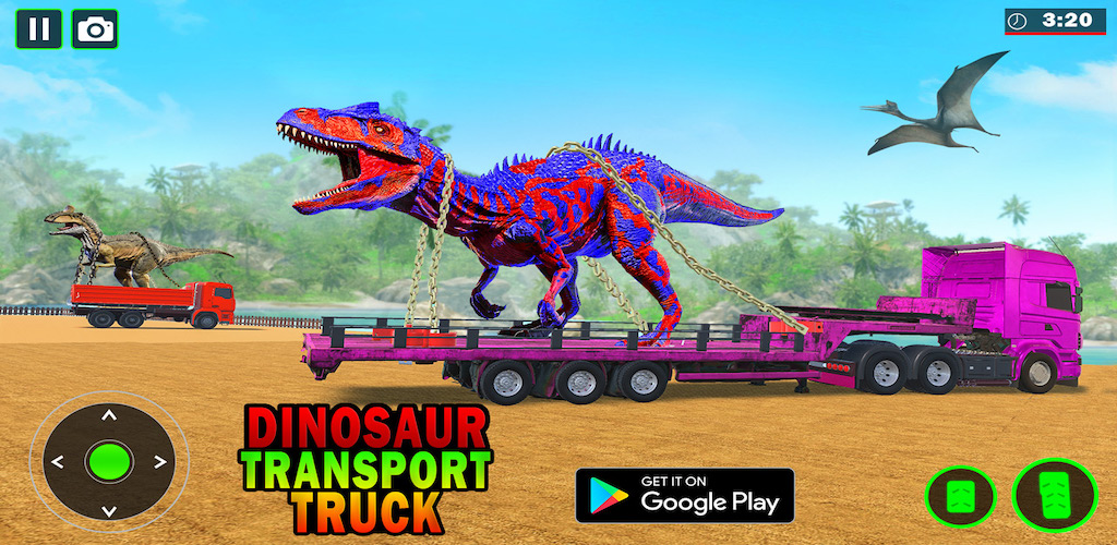 Dinosaur Games - Truck Games - APK Download for Android