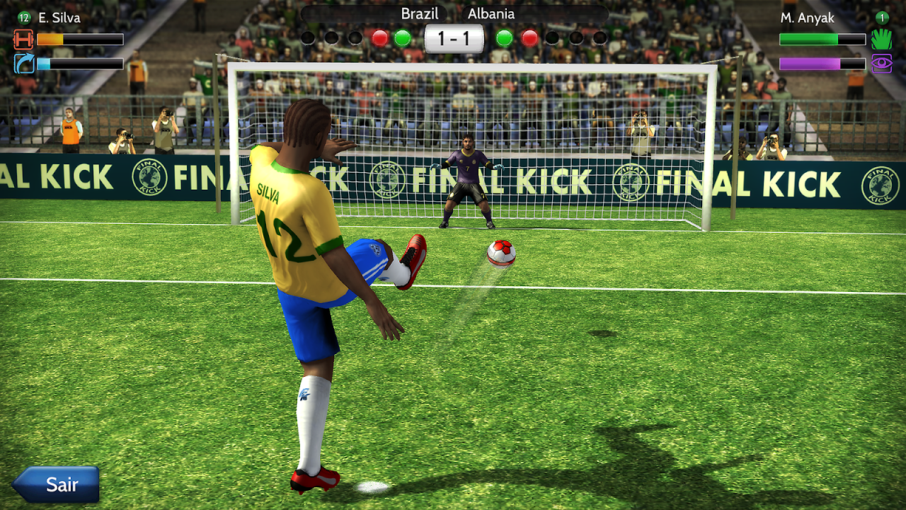 Baixe Final Kick: Futebol online no PC