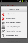 Código de Processo Civil screenshot 1