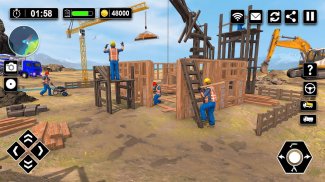 Wood House Construction Game screenshot 0