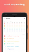 Onceaday - daily habit routine screenshot 1