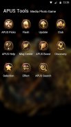 Api Leopard Serigala--APUS Launcher tema fashion screenshot 2