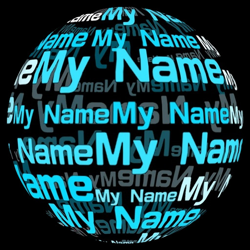 My Name live wallpaper old version | Aptoide