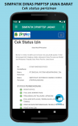 Simpatik Perizinan Jawa Barat screenshot 5