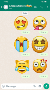 Stickers de Emojis Animados en 3D WAStickerApps screenshot 1