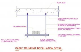 Cable trays size calculator screenshot 1