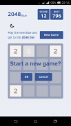 2048 BLUE screenshot 2