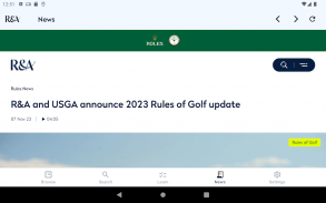 Rules of Golf 2023 screenshot 13