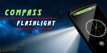 Compass Flashlight Galaxy screenshot 1